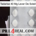 Tadarise 40 Mg Sunrise 16